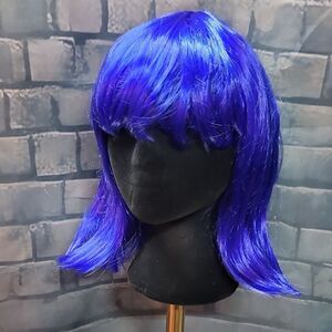 Blue Coraline Halloween Cosplay Wig